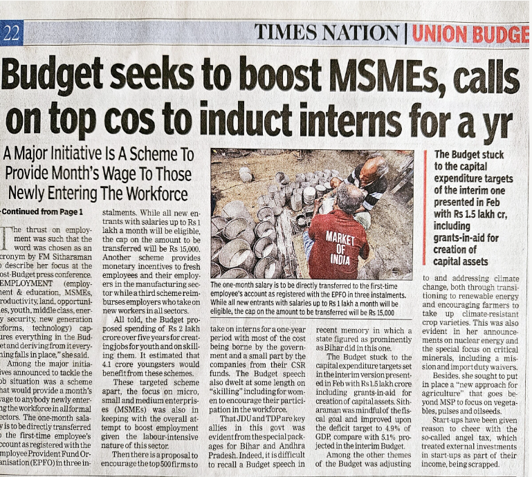 MSME Importance Banner