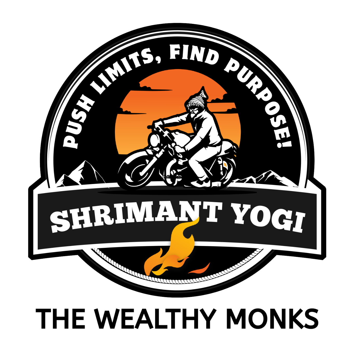 Rider Monk Logo